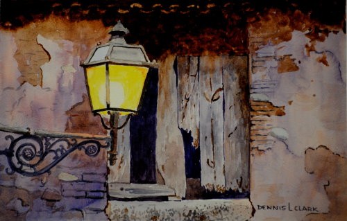 500x319 How To Paint A Fancy Lantern In Watercolor Online Art Lessons - Lantern Watercolor
