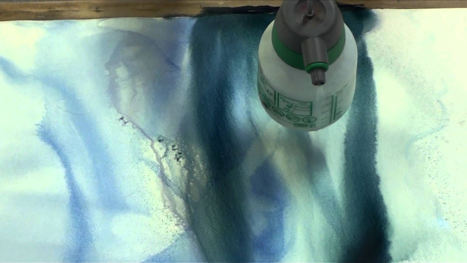 1920x1080 Rebecca Hind Watercolour Painting 2011.mov - Large Scale Watercolor Painting