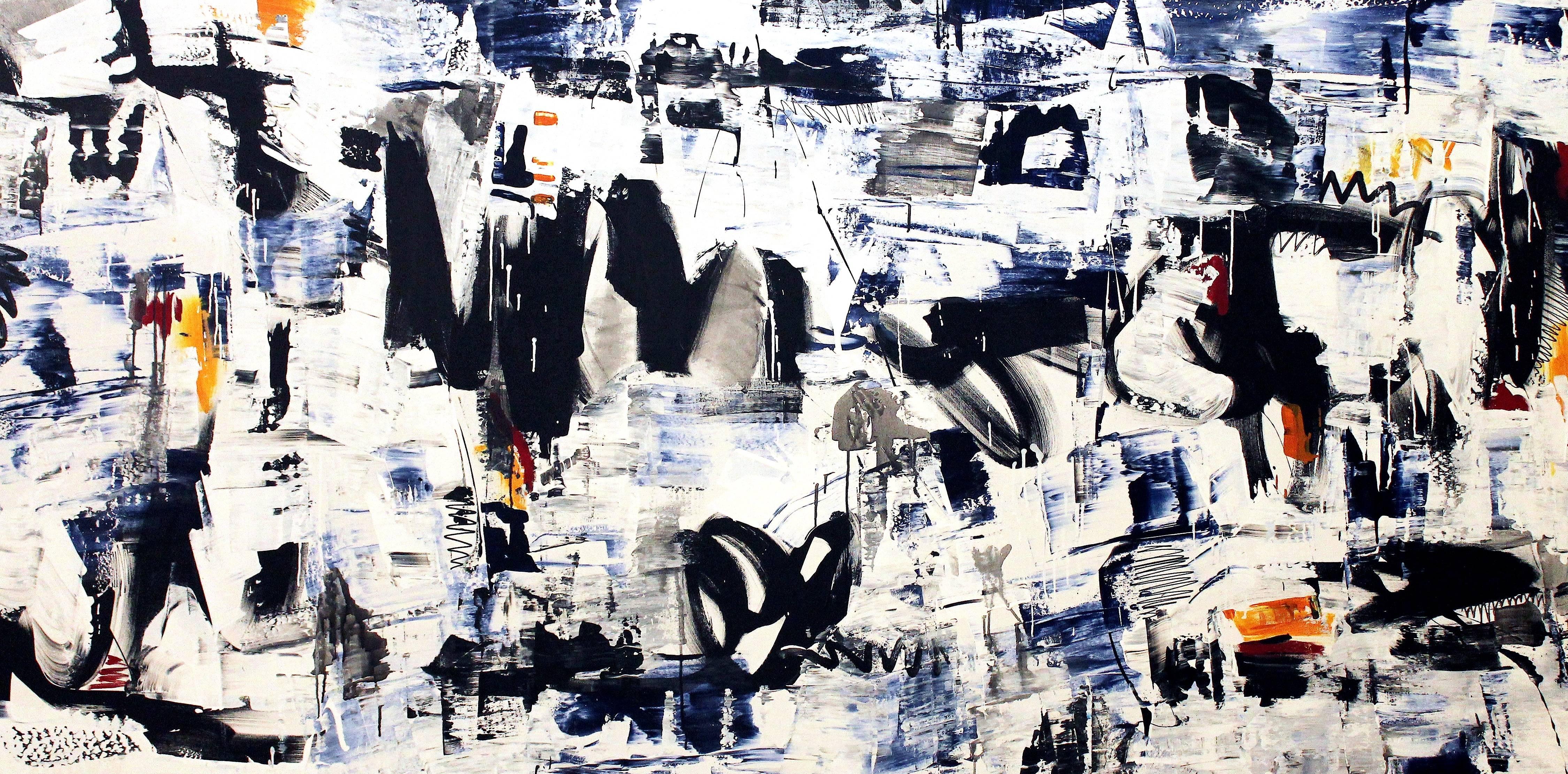 4500x2223 Amber Goldhammer - Large Scale Watercolor Painting