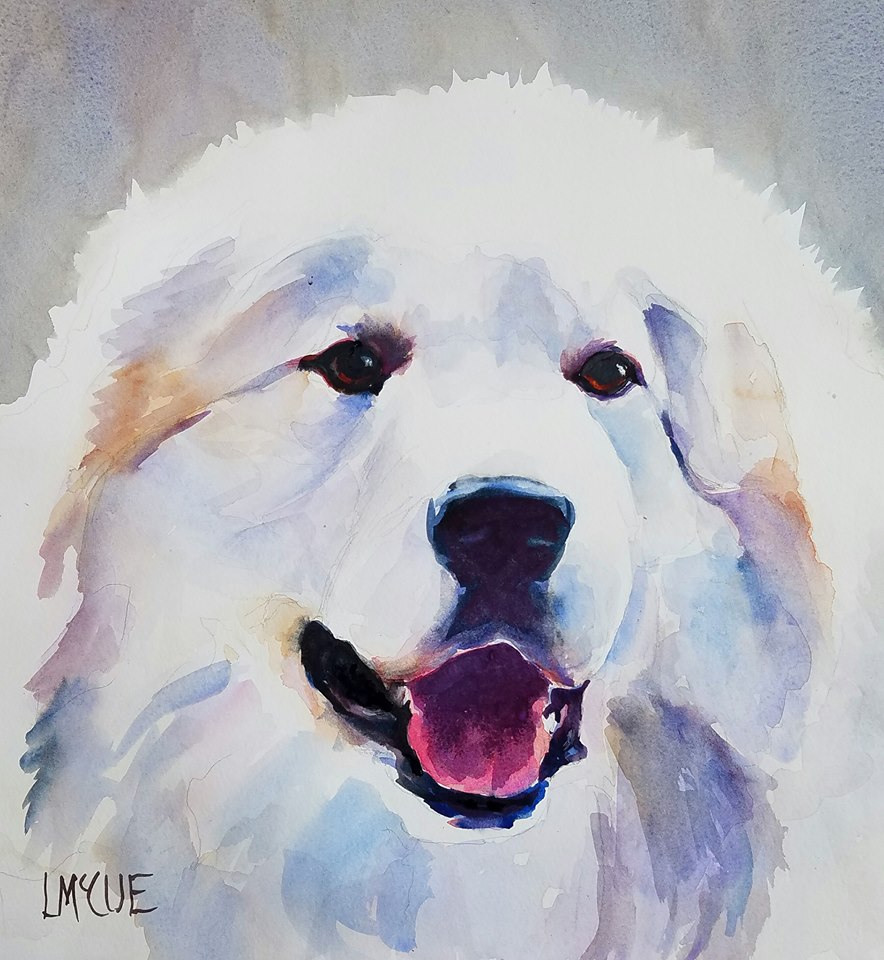 884x960 Gallery (Large) - Large Watercolor