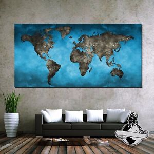 300x300 Banner Huge Large Size Canvas Watercolor Blue Decor Wall Home - Large Watercolor