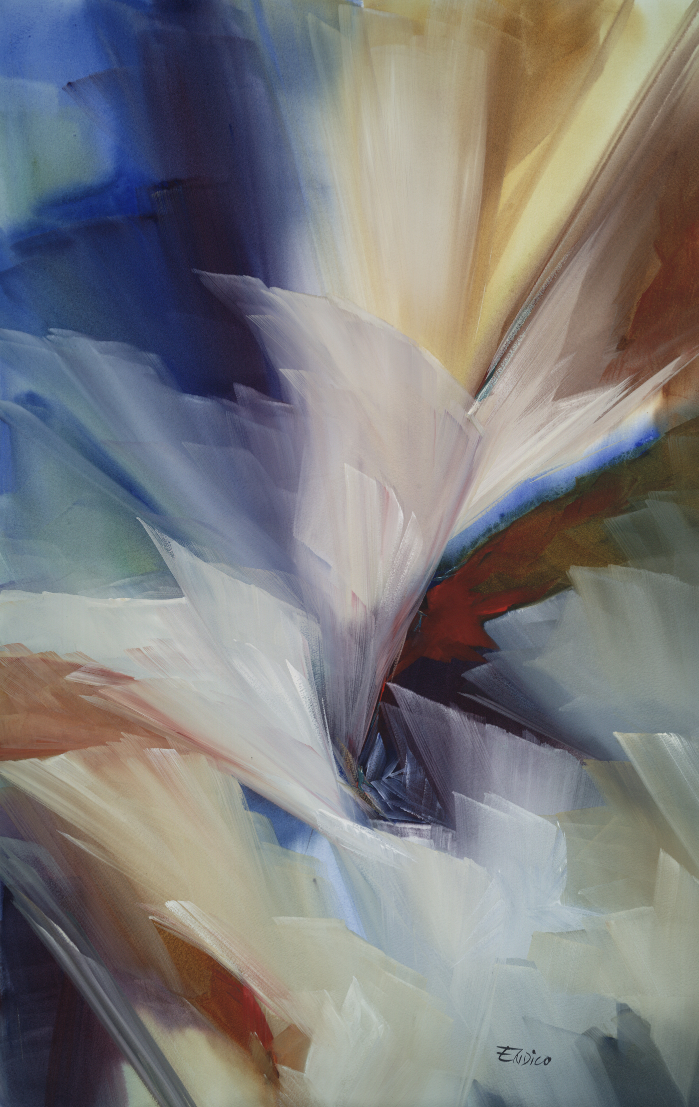 1400x2215 Endico Watercolor Originals Home Page - Large Watercolor