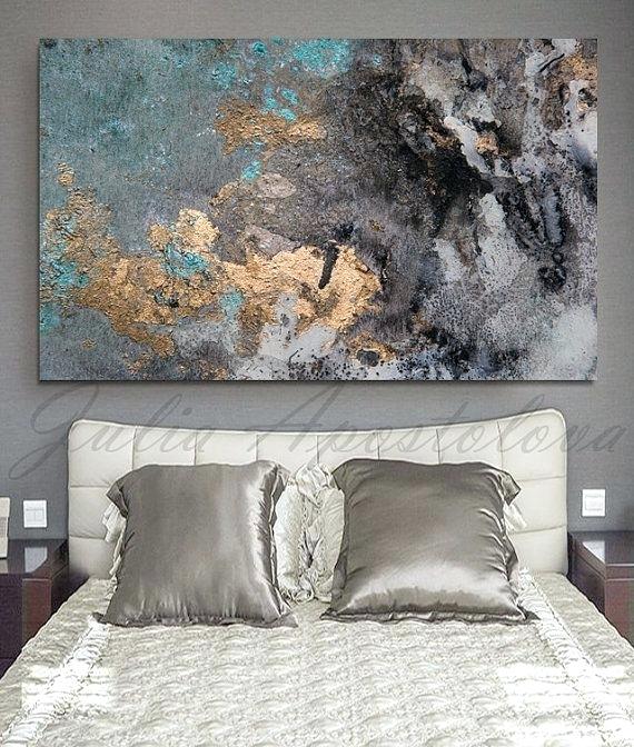570x672 Large Abstract Canvas Wall Art Abstract Watercolor Pint On Canvas - Large Watercolor Art