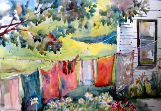 320x221 Watercolors Laundry Day - Laundry Watercolor