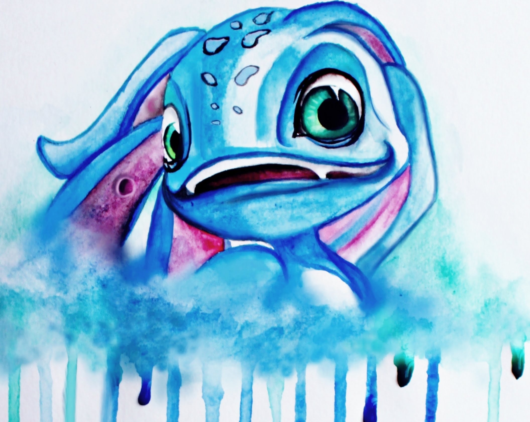 2111x1683 Fizz Watercolor Painting - League Of Legends Watercolor