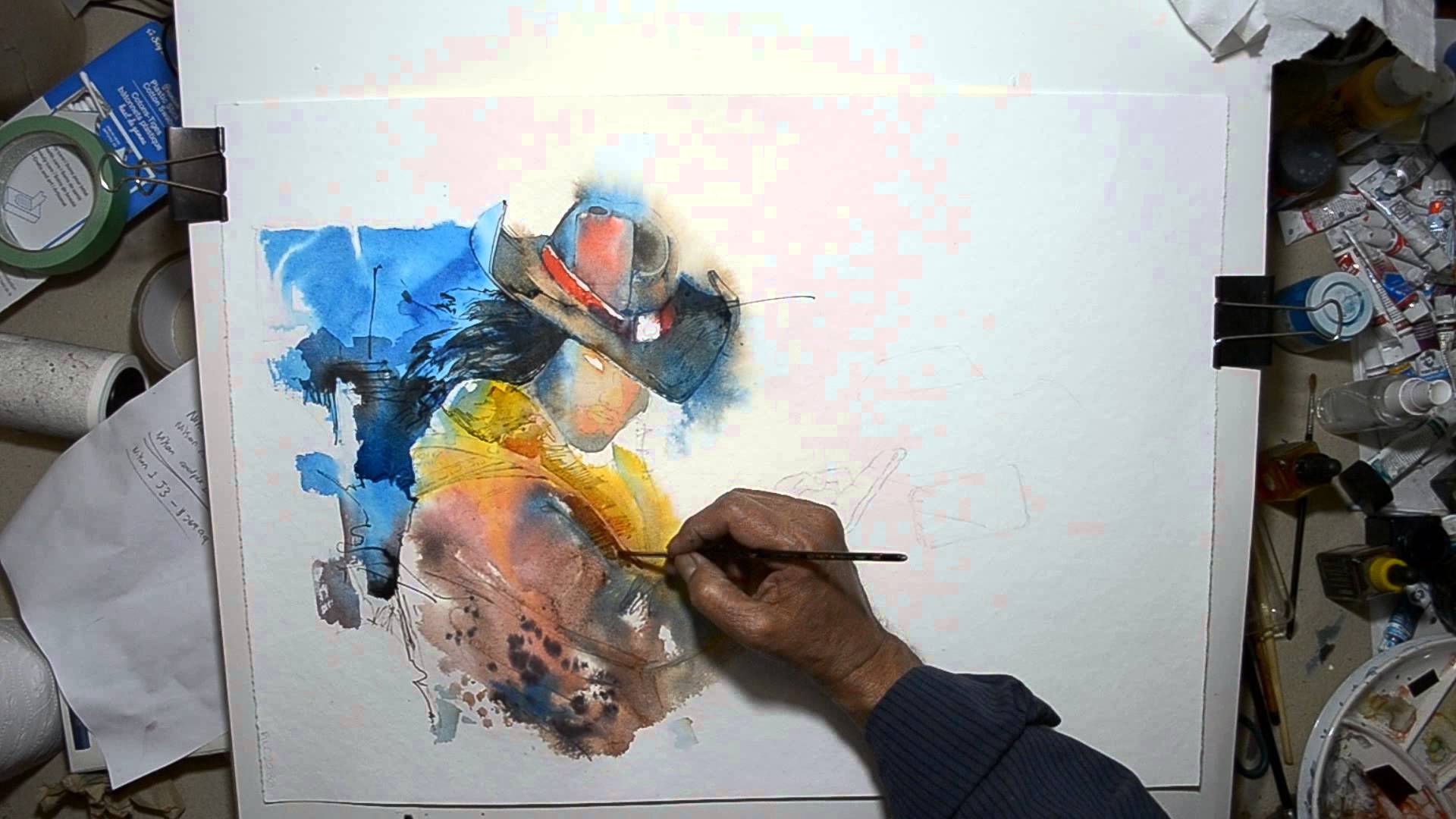 1920x1080 Speed Painting - League Of Legends Watercolor