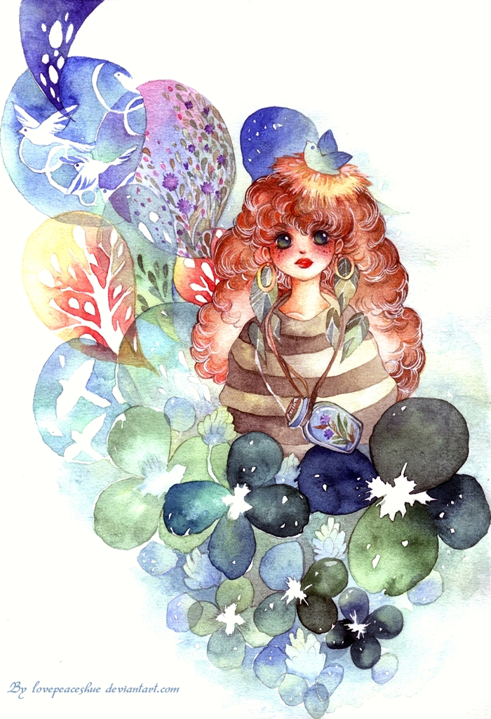 700x1025 Clover By Lovepeace S - Leningrad Watercolor