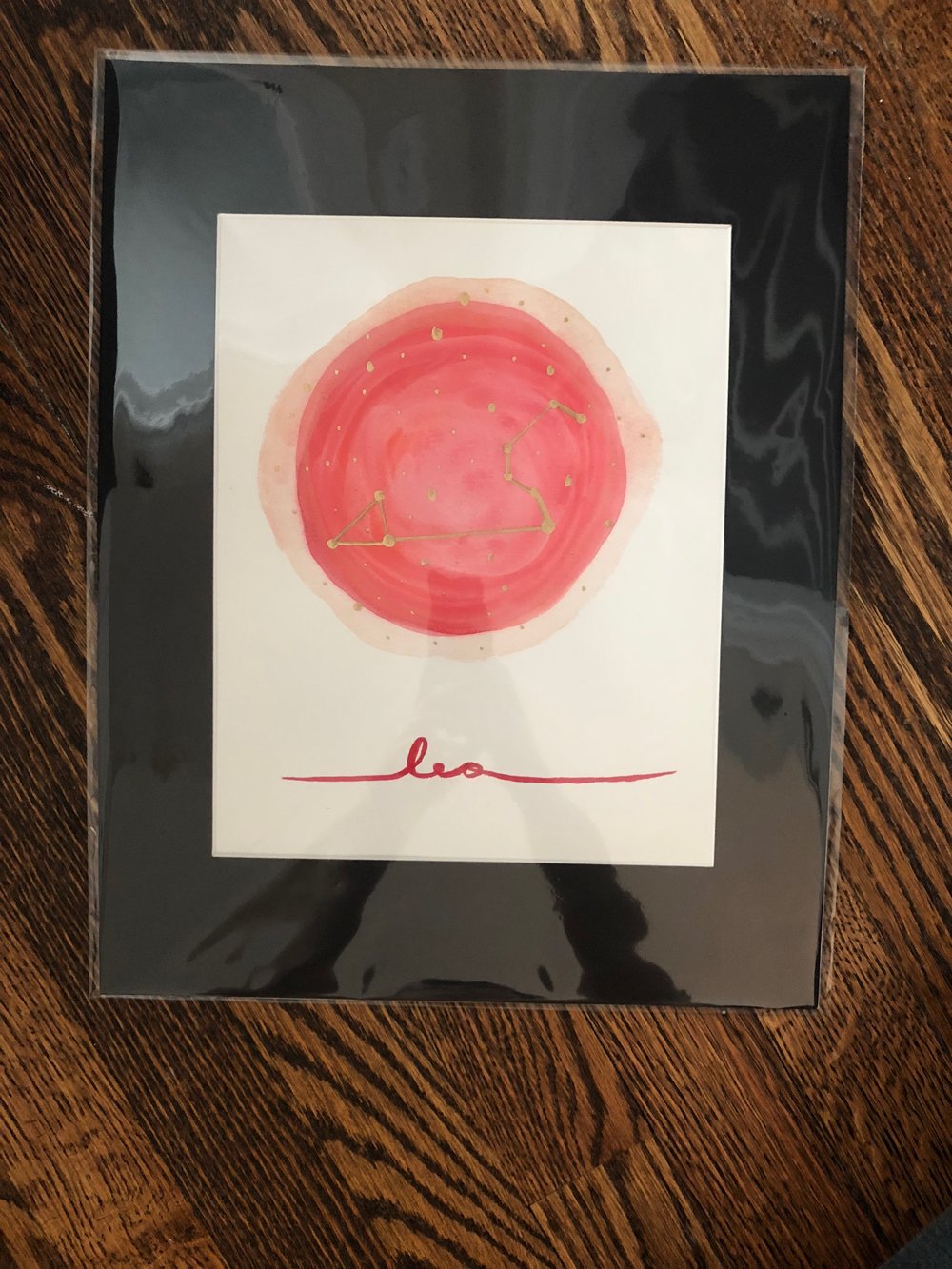 1000x1333 Leo Constellation Watercolor Reflective Raven - Leo Watercolor