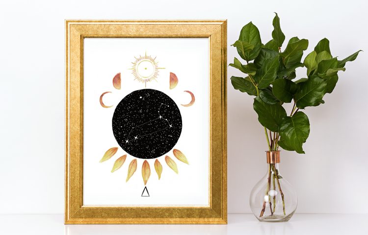 750x480 Tiffyquake Diy . Express . Create . Live . Art - Leo Watercolor