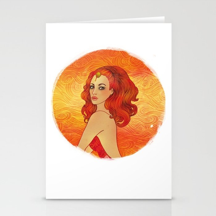 700x700 Watercolor Zodiac Leo Stationery Cards By Varvaragorbash Society6 - Leo Watercolor
