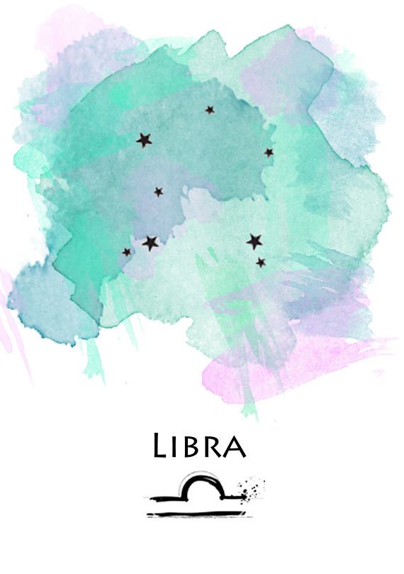 570x809 Libra Horoscope For October 4, 2018 - Libra Watercolor