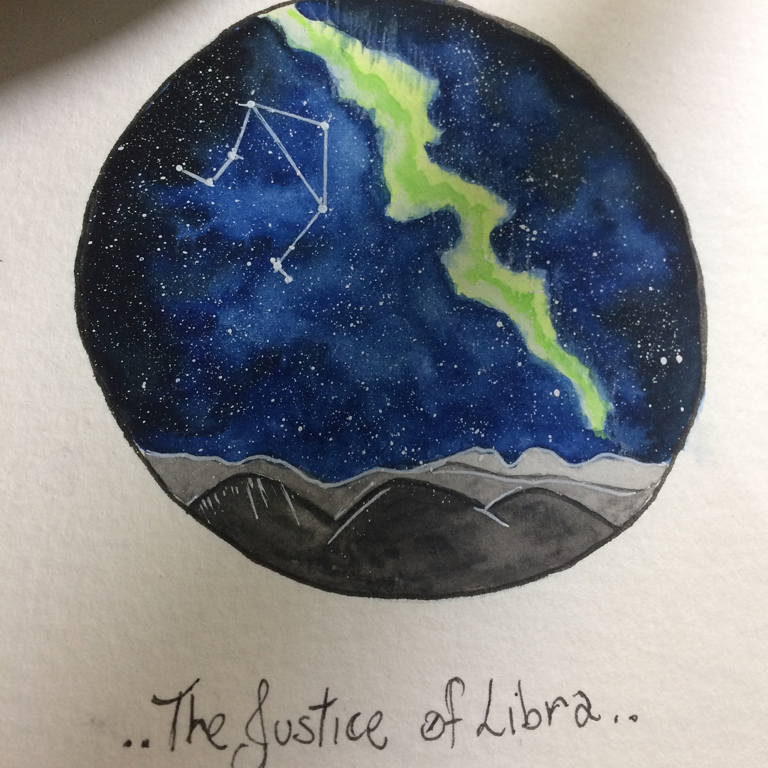 1080x1080 Aquarelanebulosaink - Libra Watercolor