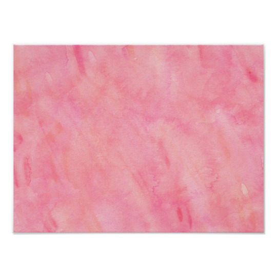 540x540 Light Pink Watercolor Texture Pattern Background Poster - Light Pink Watercolor