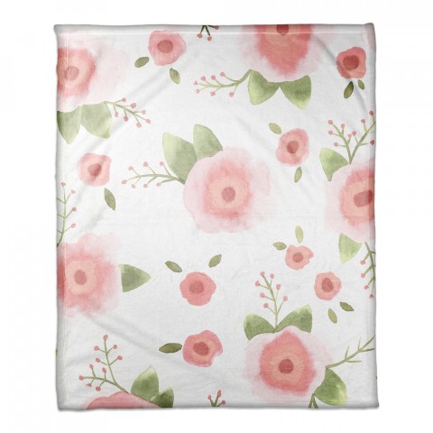 480x480 Light Pink Watercolor Throw Blanket Create Art And Gifts - Light Pink Watercolor
