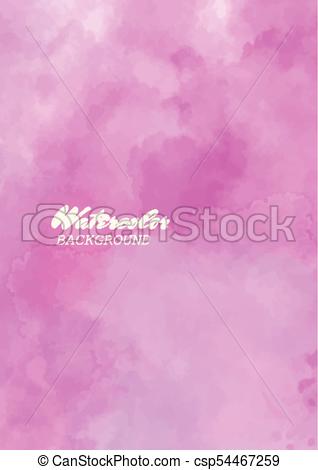 318x470 Light Pink Watercolor Paper Background. Abstract Color Vector - Light Pink Watercolor
