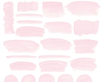 340x270 Pink Watercolor Etsy - Light Pink Watercolor