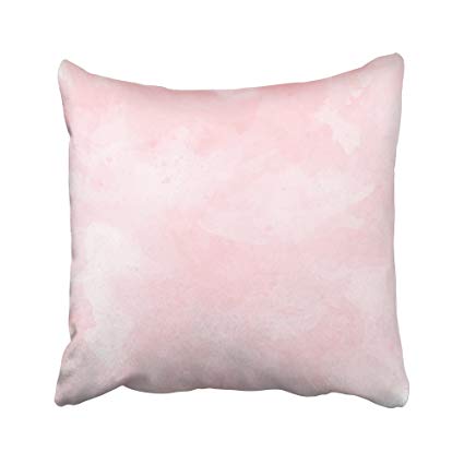 425x425 Emvency Throw Pillow Covers Decorative Red Light Pink - Light Pink Watercolor