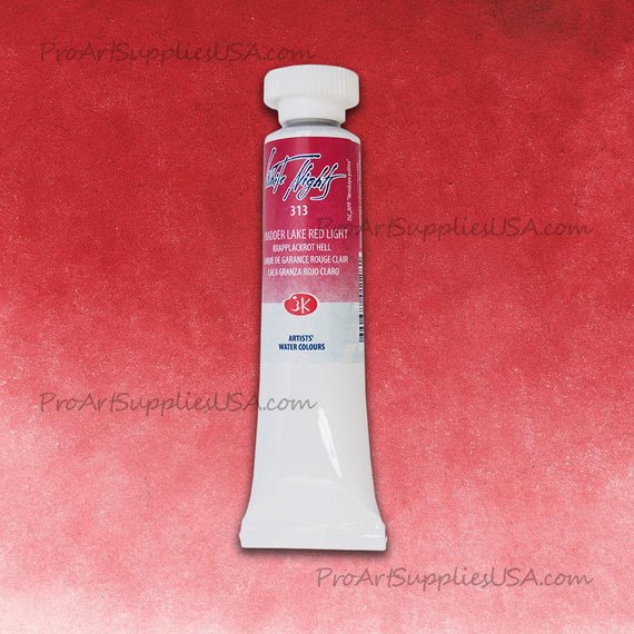 570x570 White Nights Watercolor Tubes English Redmadder Lake Red Etsy - Light Red Watercolor