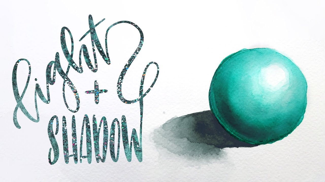 1280x720 Using Light Amp Shadow Shading In Watercolor For Beginners - Light Watercolor