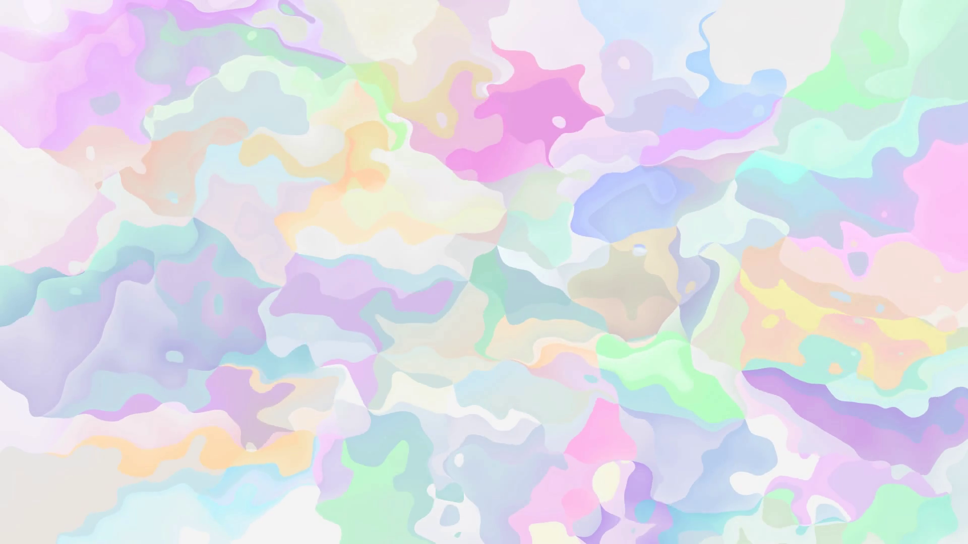 1920x1080 Abstract Animated Stained Background Seamless Loop Video - Light Watercolor