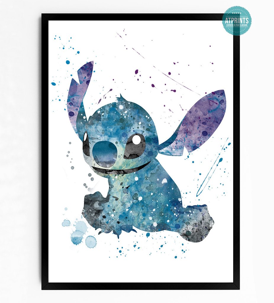 Lilo And Stitch Watercolor at PaintingValley.com | Explore collection ...