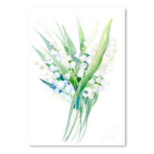 310x310 Lily Valley Wall Art Wayfair - Lily Of The Valley Watercolor