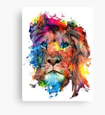 210x230 Lion Watercolor Canvas Prints Redbubble - Lion Watercolor