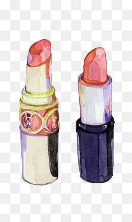 260x436 Watercolor Lipstick Png, Vectors, Psd, And Clipart For Free - Lipstick Watercolor