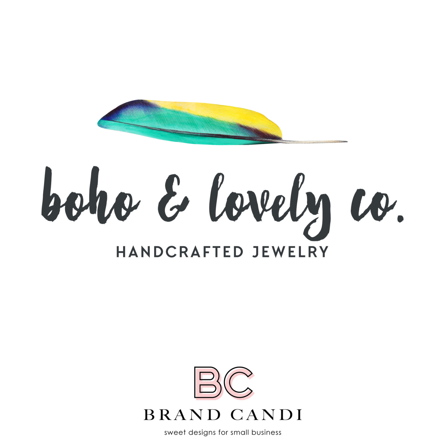 1500x1500 Premade Logo Design - Logo Watercolor