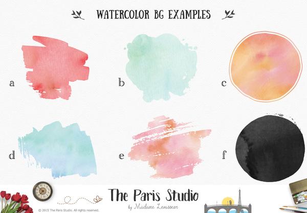 600x417 Watercolor Background Logo Pay As You Go Custom Logo Design By The - Logo Watercolor