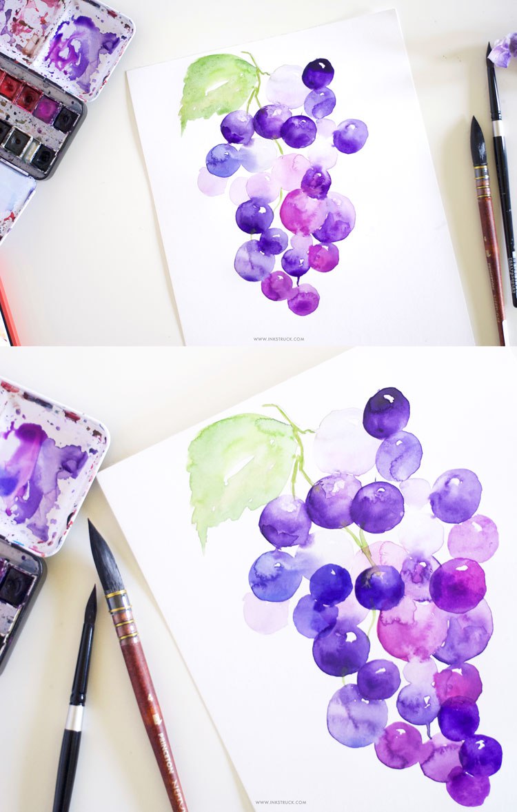 750x1178 Loose Watercolor Painting - Loose Watercolor