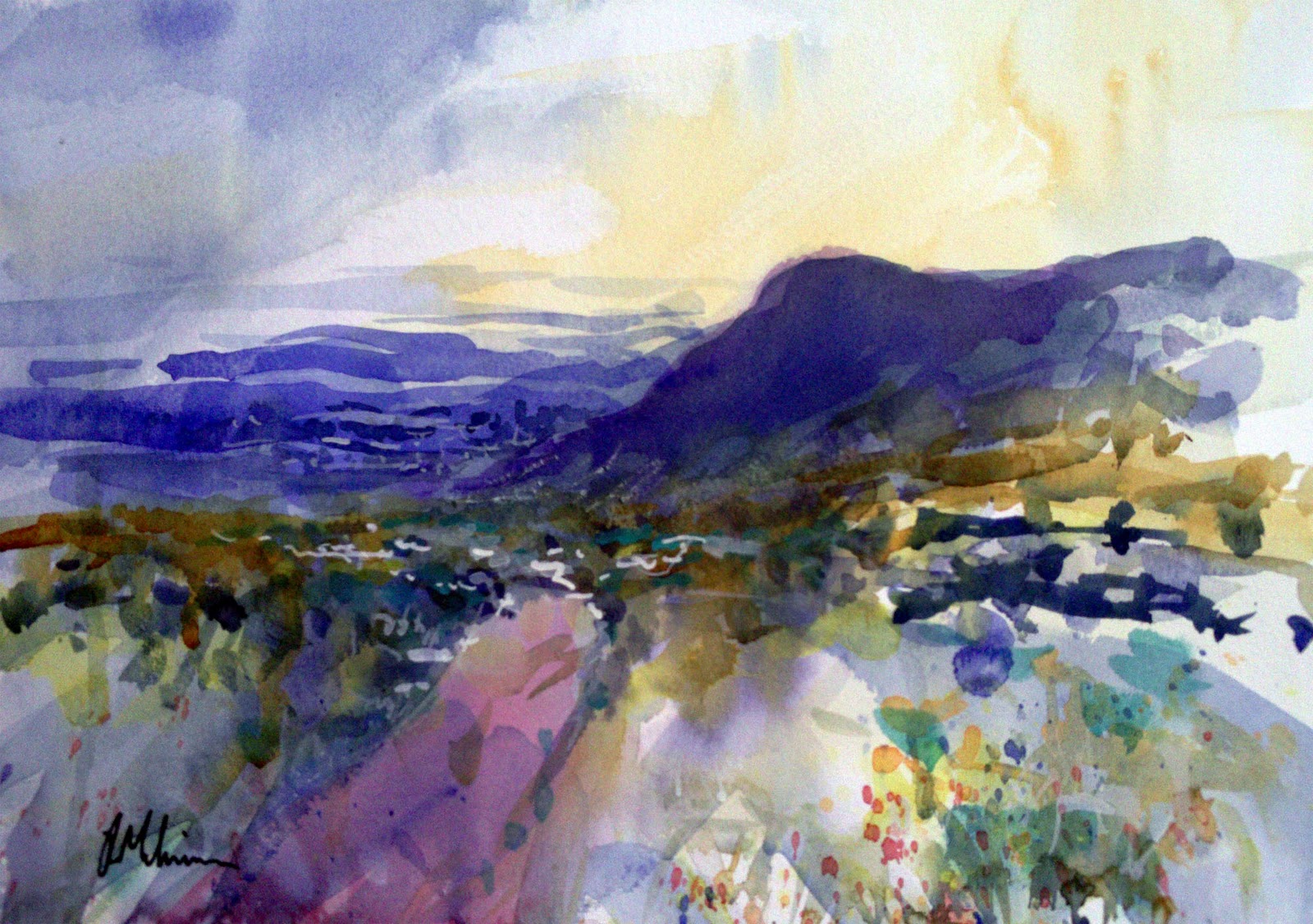 1600x1126 Loose Watercolor Paintings - Loose Watercolor