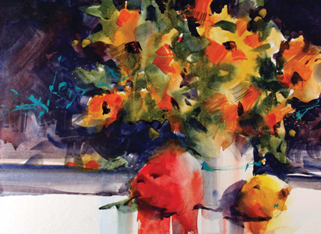 450x329 Paint Loose Watercolors 25 Painting Tips From Richard Stephens - Loose Watercolor