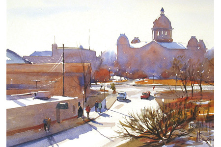 450x300 Watercolor Painting Loose And Free - Loose Watercolor