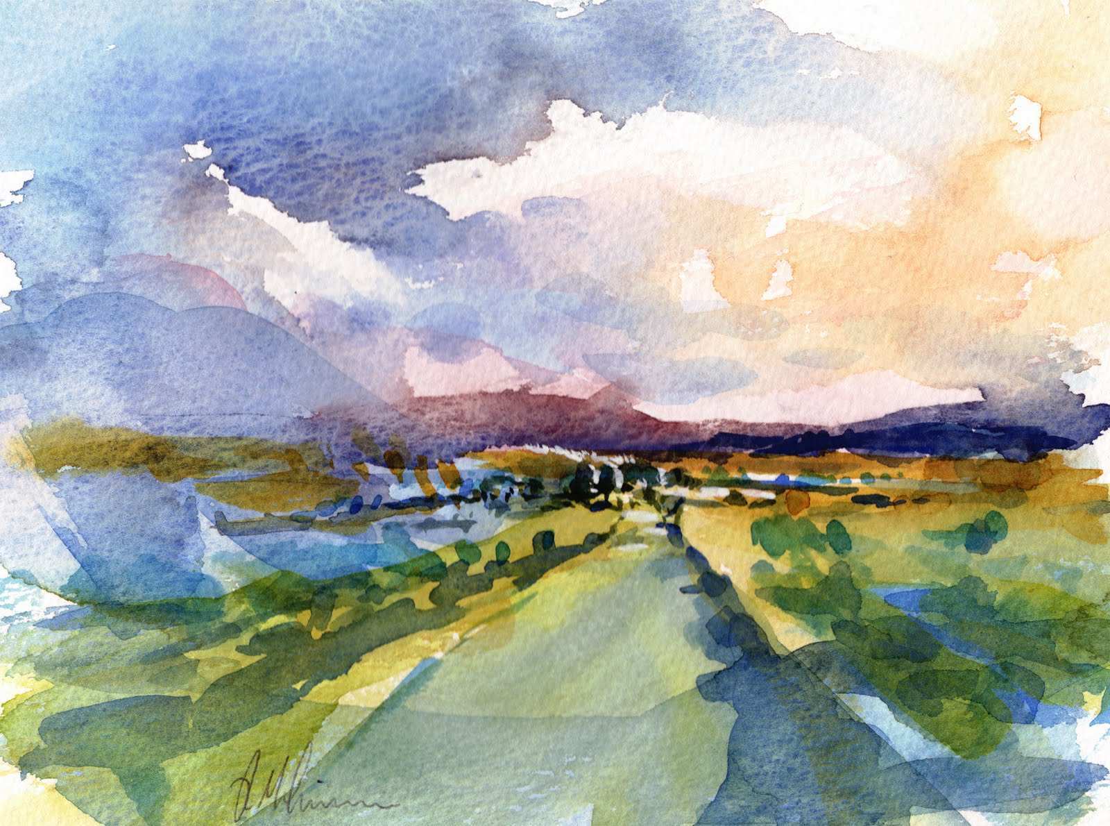 1600x1190 Watercolour Painting Fresh Simple Watercolor Painting Ideas - Loose Watercolor