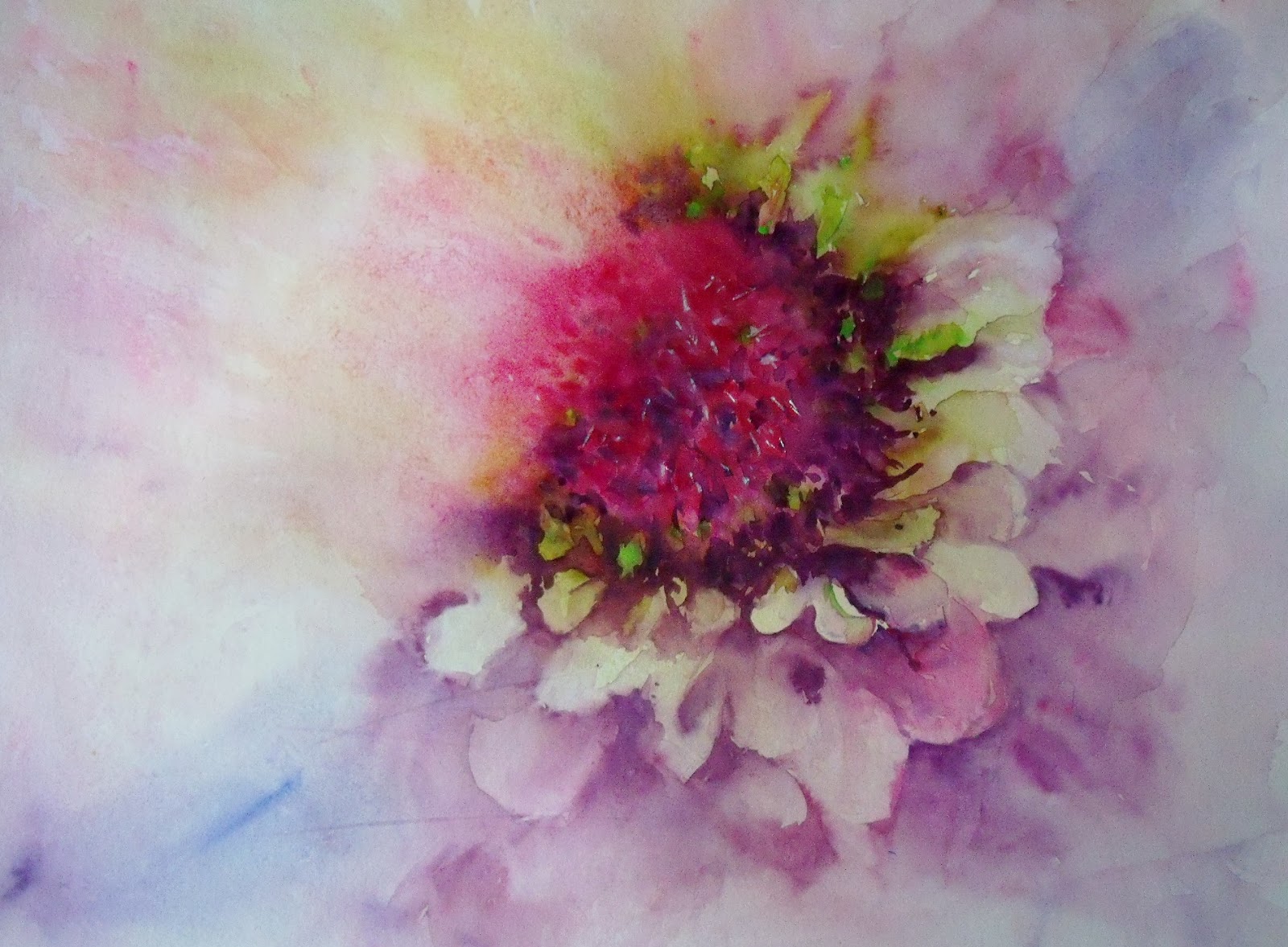 Loose Watercolor Flowers at PaintingValley.com | Explore collection of ...