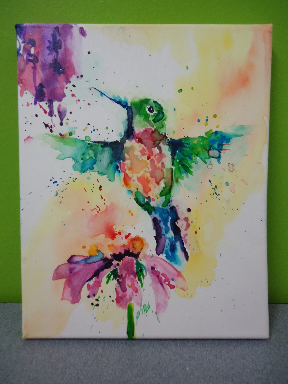 1200x1600 Mini Matisse Loose Watercolor Painting - Loose Watercolor Painting