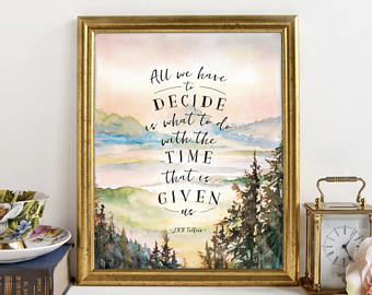 340x270 Lotr Etsy - Lord Of The Rings Watercolor