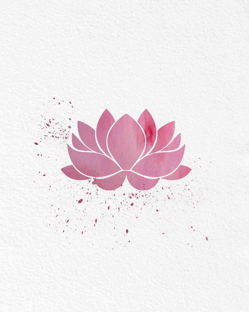 1000x1250 Watercolor Art Lotus Flower Gift Modern 8x10 Wall Art Decor Lotus - Lotus Watercolor