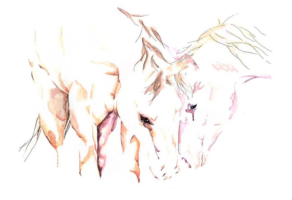 1000x684 Watercolor Bradley Wilson Studios - Love Watercolor