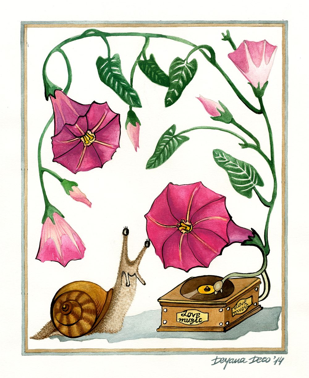 1000x1222 Love Music Original Watercolor Painting - Love Watercolor Painting