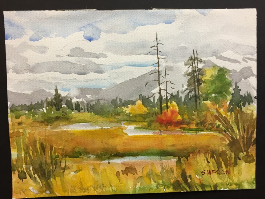 862x647 My Real Love Is Watercolor - Love Watercolor Painting