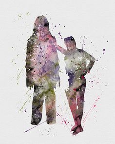 236x295 Luke Skywalker Star Wars Watercolor Art - Luke Skywalker Watercolor