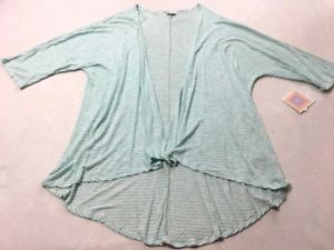 300x225 Nwt Lularoe M Medium Aqua Watercolor Stripe Lindsay Cardigan - Lularoe Watercolor