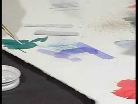 480x360 Watercolor Painting Techniques With Exotic Tools Watercolor - Luma Watercolor