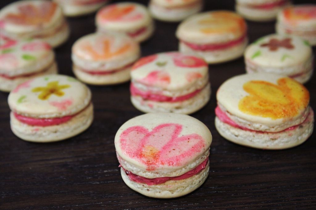 1024x683 Floral Watercolor French Macarons 9 Steps (With Pictures) - Macaron Watercolor