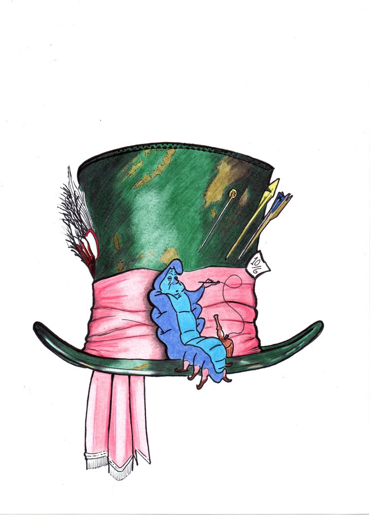 760x1051 Disney Mad Hatter Graphic Transparent - Mad Hatter Watercolor
