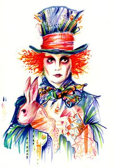 236x348 The 295 Best Mad Hatter Images In 2018 Alice In - Mad Hatter Watercolor