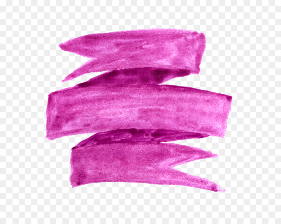 900x720 Purple Watercolor Painting Banner - Magenta Watercolor