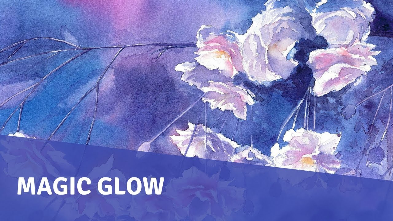 1280x720 Watercolor Painting Demo - Magic Watercolor